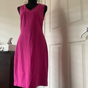 Banana Republic Pink Midi Dress